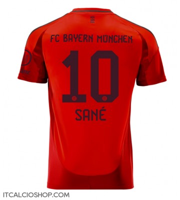 Bayern Munich Leroy Sane #10 Prima Maglia 2024-25 Manica Corta